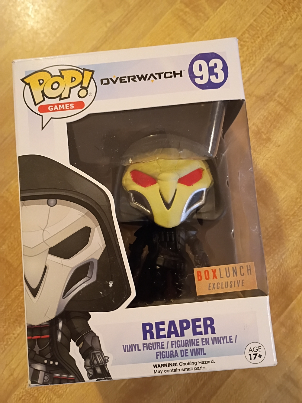 Funko Reaper (BoxLunch Exclusive) Yellow & Black Vinyl Figure